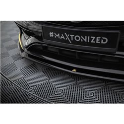 Maxton - Lame Du Pare-Chocs Avant V.4 Mercedes-AMG CLA 45 Aero C117 Facelift 
