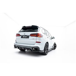 Maxton - Arriere Splitter (avec une barre verticale) V.2 BMW X5 M-Pack G05 Facelift