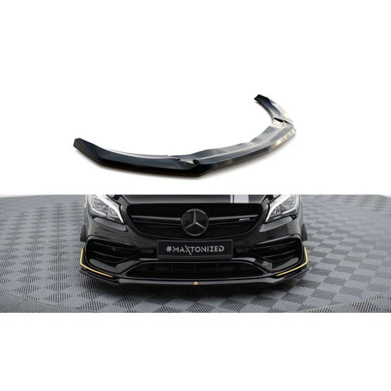 Maxton - Lame Du Pare-Chocs Avant V.3 Mercedes-AMG CLA 45 Aero C117 Facelift