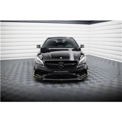 Maxton - Lame Du Pare-Chocs Avant V.3 Mercedes-AMG CLA 45 Aero C117 Facelift 