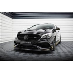 Maxton - Lame Du Pare-Chocs Avant V.3 Mercedes-AMG CLA 45 Aero C117 Facelift 