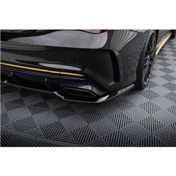 Maxton - Arriere Lame (avec une barre verticale) Mercedes-AMG CLA 45 C117 Facelift 