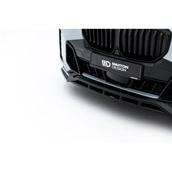 Maxton - Lame Du Pare-Chocs Avant V.1 BMW X5 M-Pack G05 Facelift 