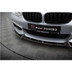 Maxton - Lame Du Pare-Chocs Avant V.4 BMW 4 Coupe / Gran Coupe / Cabrio M-Pack F32 / F36 / F33 