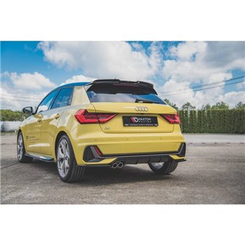 Maxton - Becquet Central Audi A1 S-Line GB Texturé Mat