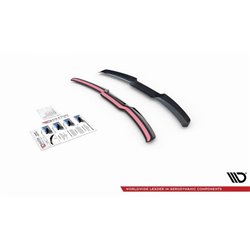 Maxton - Becquet Central Audi A1 S-Line GB Texturé Mat