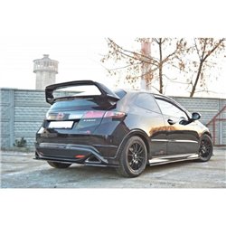 Maxton - BECQUET HONDA CIVIC VIII TYPE R pour MUGEN spoiler Texturé Mat