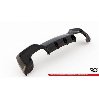 Maxton - Rajout Du Pare-Chocs Arriere V.2 BMW M135i F20 Texturé Mat