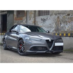 Maxton - LAME DU PARE-CHOCS AVANT / SPLITTER V.1 ALFA ROMEO GIULIA VELOCE Texturé Mat