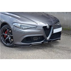 Maxton - LAME DU PARE-CHOCS AVANT / SPLITTER V.1 ALFA ROMEO GIULIA VELOCE Texturé Mat