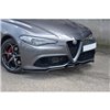 Maxton - LAME DU PARE-CHOCS AVANT / SPLITTER V.1 ALFA ROMEO GIULIA VELOCE Texturé Mat