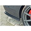 Maxton - LAME DU PARE CHOCS ARRIERE BMW 5 F11 M-PACK (avec deux extrémités d'échappement doubles) Texturé Mat