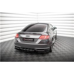 Maxton - Street Pro Lame Du Pare Chocs Arriere Audi TT S-Line 8S Noir-Rouge