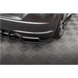 Maxton - Street Pro Lame Du Pare Chocs Arriere Audi TT S-Line 8S Noir-Rouge