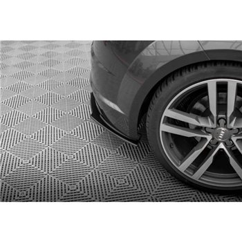 Maxton - Street Pro Lame Du Pare Chocs Arriere Audi TT S-Line 8S Noir