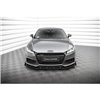 Maxton - Street Pro Lame Du Pare-Chocs Avant Audi TT S / S-Line 8S Noir + Rabats Brillant 