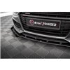 Maxton - Street Pro Lame Du Pare-Chocs Avant Audi TT S / S-Line 8S Noir + Rabats Brillant 