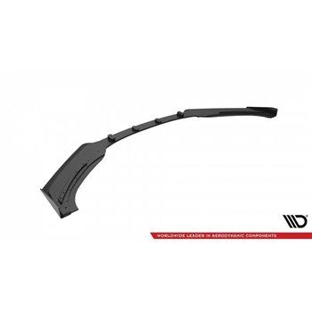 Maxton - Street Pro Lame Du Pare-Chocs Avant Audi TT S / S-Line 8S Noir + Rabats Brillant 