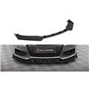 Maxton - Street Pro Lame Du Pare-Chocs Avant Audi TT S / S-Line 8S Noir-Rouge + Rabats Brillant
