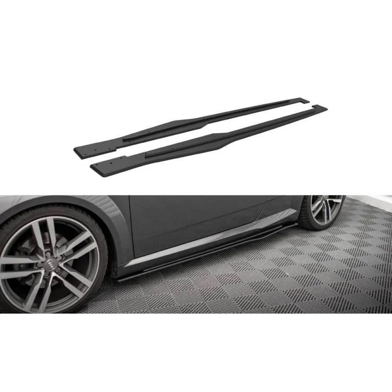 Maxton - Street Pro Rajouts Des Bas De Caisse Audi TT S / S-Line 8S Noir