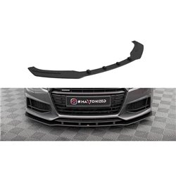 Maxton - Street Pro Lame Du Pare-Chocs Avant Audi TT S / S-Line 8S Noir-Rouge
