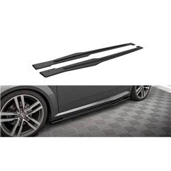 Maxton - Street Pro Rajouts Des Bas De Caisse Audi TT S / S-Line 8S Noir-Rouge