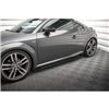 Maxton - Street Pro Rajouts Des Bas De Caisse Audi TT S / S-Line 8S Noir-Rouge