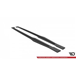 Maxton - Street Pro Rajouts Des Bas De Caisse Audi TT S / S-Line 8S Noir-Rouge