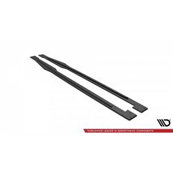 Maxton - Street Pro Rajouts Des Bas De Caisse Audi TT S / S-Line 8S Noir-Rouge