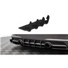 Maxton - Street Pro Central Diffuseur Arriere Audi TT S-Line 8S Noir-Rouge