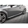 Maxton - Street Pro Rajouts Des Bas De Caisse Audi TT S / S-Line 8S Noir + Rabats Brillant 