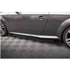 Maxton - Street Pro Rajouts Des Bas De Caisse Audi TT S / S-Line 8S Noir + Rabats Brillant 