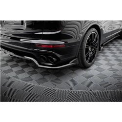 Maxton - Arriere Lame (avec une barre verticale) Porsche Cayenne Mk2 Facelift 
