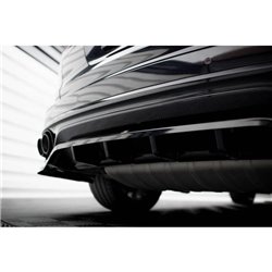 Maxton - Arriere Lame (avec une barre verticale) Porsche Cayenne Mk2 Facelift 