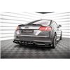 Maxton - Street Pro Central Diffuseur Arriere Audi TT S-Line 8S Noir