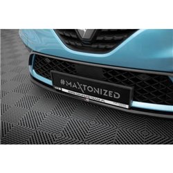 Maxton - Lame Du Pare-Chocs Avant V.2 Renault Clio R.S. Line Mk5 