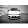 Maxton - Street Pro Lame Du Pare-Chocs Avant Volkswagen Scirocco R Mk3 Noir-Rouge