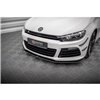 Maxton - Street Pro Lame Du Pare-Chocs Avant Volkswagen Scirocco R Mk3 Noir