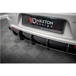 Maxton - Street Pro Central Diffuseur Arriere Volkswagen Scirocco R Mk3 Noir