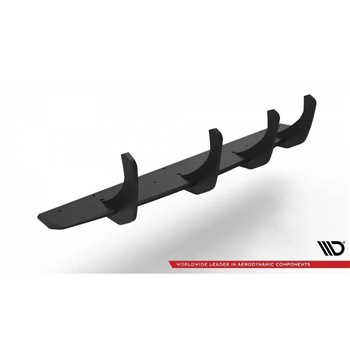 Maxton - Street Pro Central Diffuseur Arriere Volkswagen Scirocco R Mk3 Noir