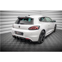 Maxton - Street Pro Lame Du Pare Chocs Arriere Volkswagen Scirocco R Mk3 Noir