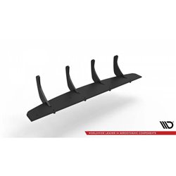 Maxton - Street Pro Central Diffuseur Arriere Volkswagen Scirocco R Mk3 Rouge