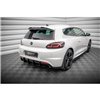 Maxton - Street Pro Lame Du Pare Chocs Arriere Volkswagen Scirocco R Mk3 Noir-Rouge