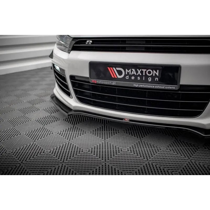 Maxton - Lame Du Pare-Chocs Avant V.4 Volkswagen Scirocco R Mk3
