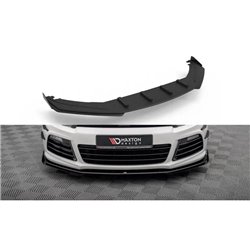 Maxton - Street Pro Lame Du Pare-Chocs Avant Volkswagen Scirocco R Mk3 Noir + Rabats Brillant