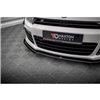 Maxton - Street Pro Lame Du Pare-Chocs Avant Volkswagen Scirocco R Mk3 Noir + Rabats Brillant 