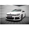 Maxton - Street Pro Lame Du Pare-Chocs Avant Volkswagen Scirocco R Mk3 Noir + Rabats Brillant 