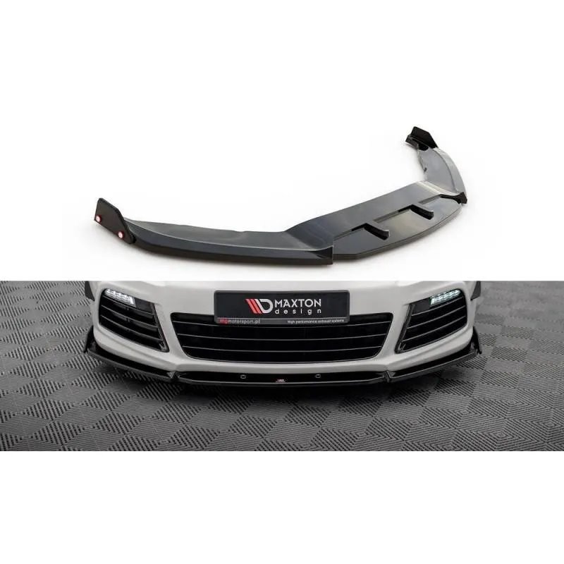 Maxton - Lame Du Pare-Chocs Avant V.3 Volkswagen Scirocco R Mk3