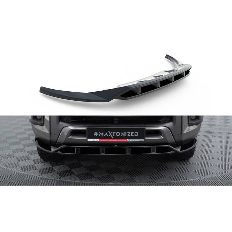 Maxton - Lame Du Pare-Chocs Avant Toyota Hilux Invincible Mk8 Facelift