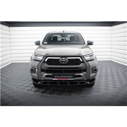 Maxton - Lame Du Pare-Chocs Avant Toyota Hilux Invincible Mk8 Facelift 
